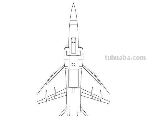 战斗飞机怎么画简笔画 最简单的战斗飞机怎么画？