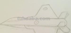 战斗飞机怎么画简笔画 最简单的战斗飞机怎么画？