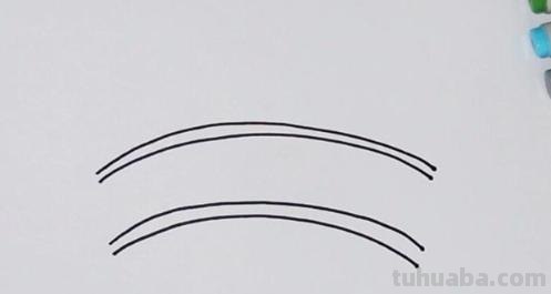 桥现代速写 五年级画桥简单又好看？