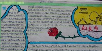 妈妈手抄报怎么画 简笔画画母亲节手抄报？