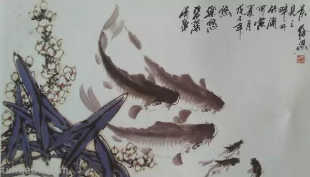 「国画教程」鲤鱼的画法