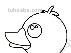 简笔画丑小鸭怎么画 儿童简笔画丑小鸭的画法？