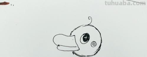 简笔画丑小鸭怎么画 儿童简笔画丑小鸭的画法？