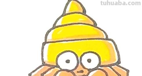 螃蟹怎么画儿童简笔画 如何画小螃蟹绘本？
