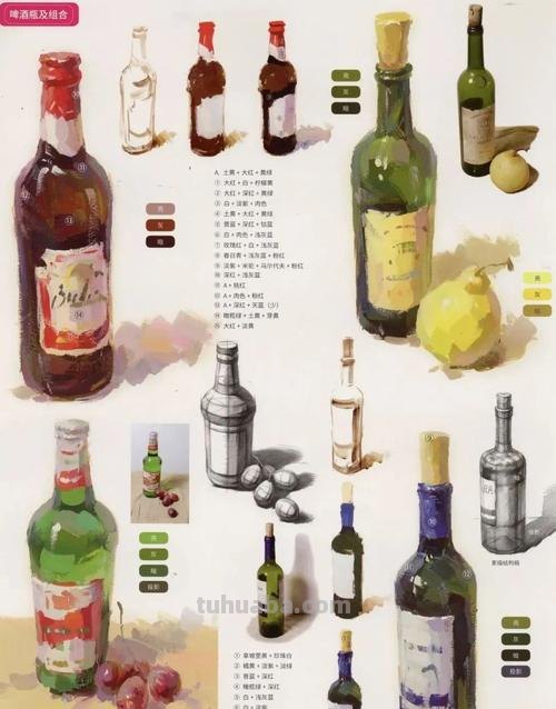 瓶罐色彩及瓶罐色彩画：探究瓶罐色彩的奥秘 