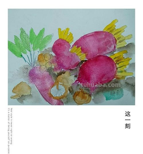 色彩萝卜画法：用色彩萝卜打造缤纷画作 