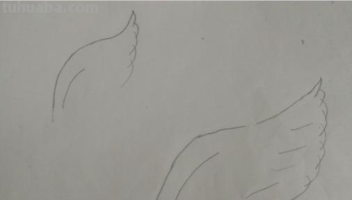 简笔画天使翅膀怎么画 如何才能画出一对好看的翅膀？我没有什么画画功底的？