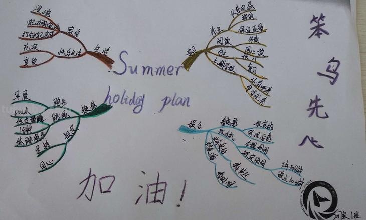 暑假思维导图怎么画 如何画思维导图？