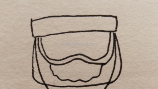 疫情医生速写 医护人员志愿者手绘主题画