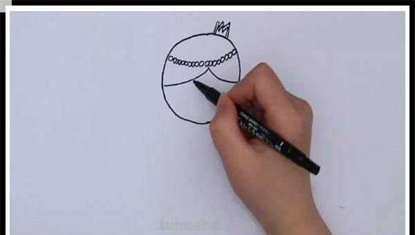 古代公主怎么画简笔画 公主怎么画？