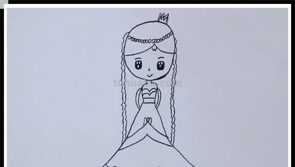 古代公主怎么画简笔画 公主怎么画？