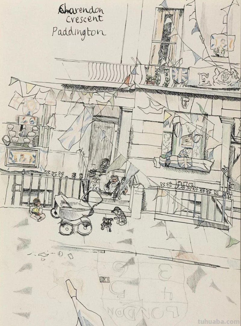 大师卢西安·弗洛伊德素描作品︱艺术名画