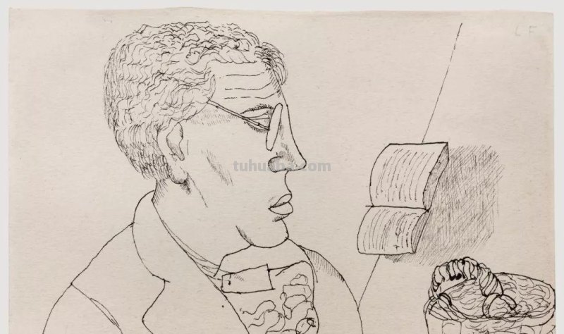 大师卢西安·弗洛伊德素描作品︱艺术名画