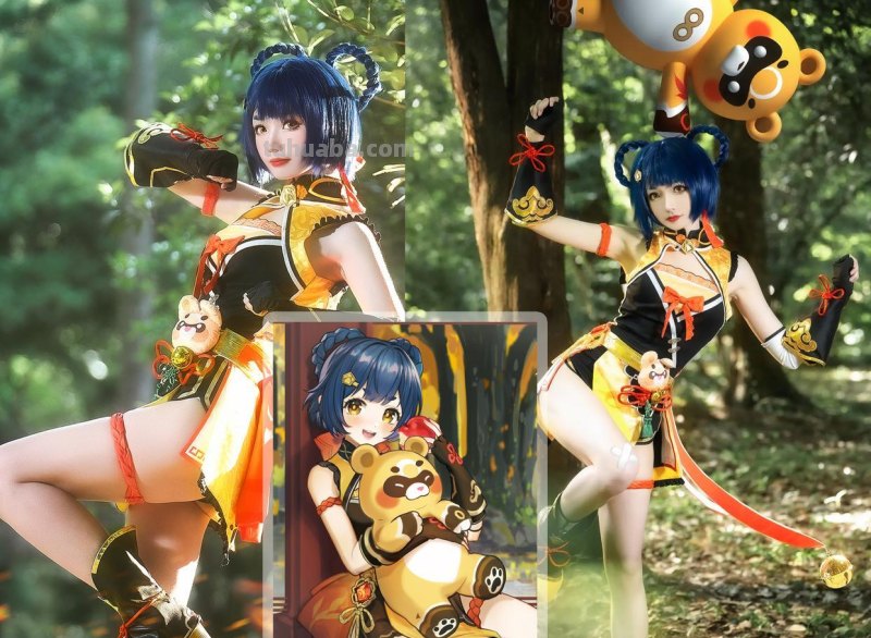 原神：足以封神的9位女cos！香菱活泼绫华大气，小草神这是本人？