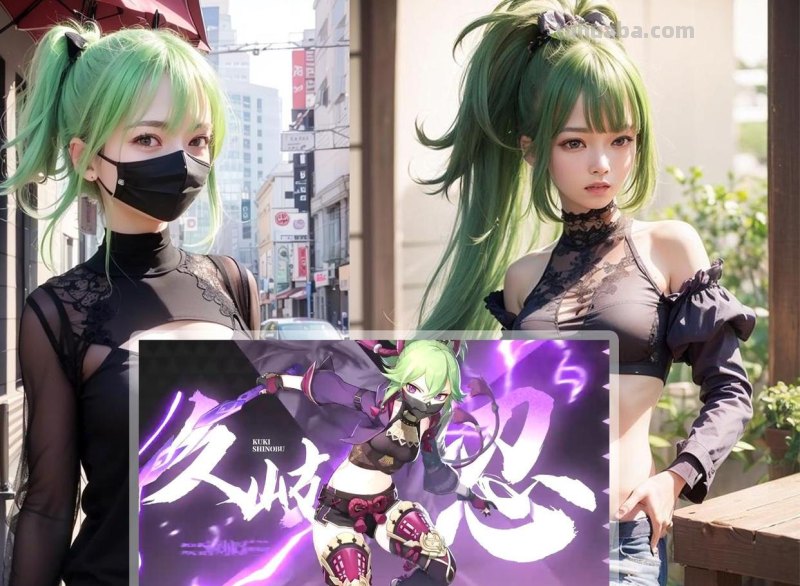原神：足以封神的9位女cos！香菱活泼绫华大气，小草神这是本人？