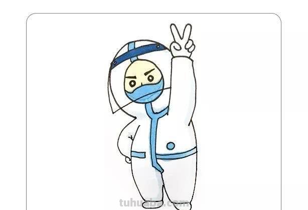 女医生怎么画简笔画 怎样画简笔画——穿防护服的医护人员？