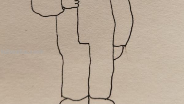 女医生怎么画简笔画 怎样画简笔画——穿防护服的医护人员？