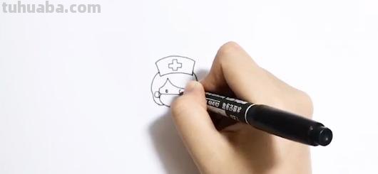 女医生怎么画简笔画 怎样画简笔画——穿防护服的医护人员？