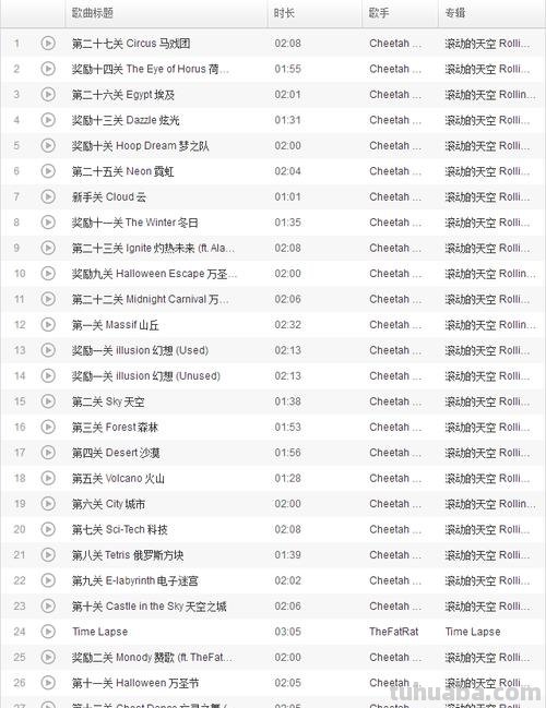 魔法星空色彩的歌曲有哪些?快来听听!