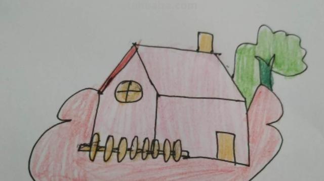 幼儿怎么画房子简笔画 乡村小房子简笔画怎么画，怎么画彩色房子简笔画？