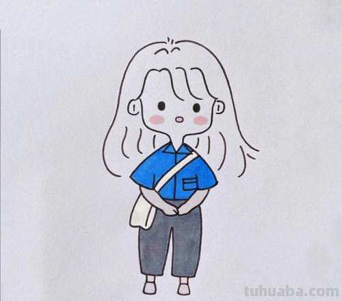 人怎么画简笔画女孩 可爱小女孩的简笔画？