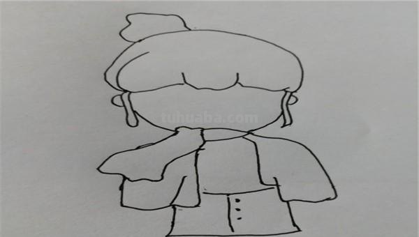 人怎么画简笔画女孩 可爱小女孩的简笔画？