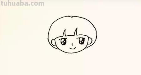 人怎么画简笔画女孩 可爱小女孩的简笔画？