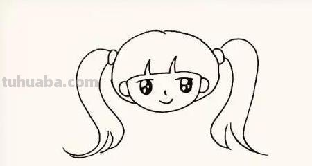 人怎么画简笔画女孩 可爱小女孩的简笔画？