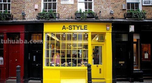如何选择店面色彩及店面色彩搭配效果图