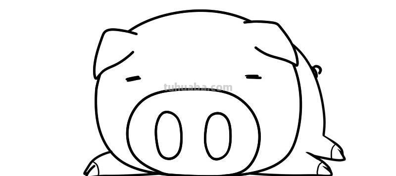 怎么画猪的简笔画 幼儿简笔画小猪的画法？