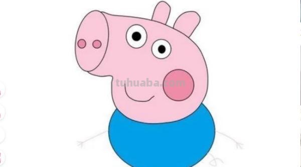 怎么画猪的简笔画 幼儿简笔画小猪的画法？