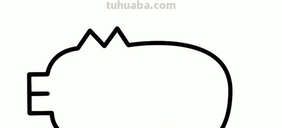 怎么画猪的简笔画 幼儿简笔画小猪的画法？