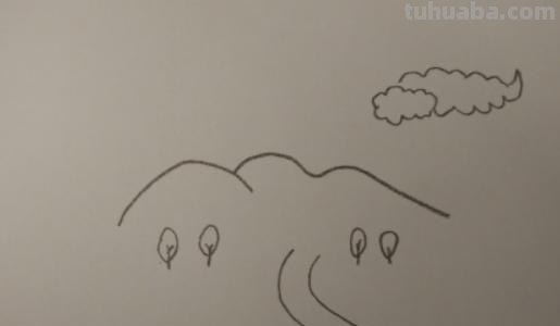 乡间小路用彩铅画怎么画 彩铅画自学教程风景？