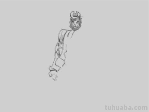 王者孙悟空怎么画彩铅画 孙悟空头颜色怎么涂？