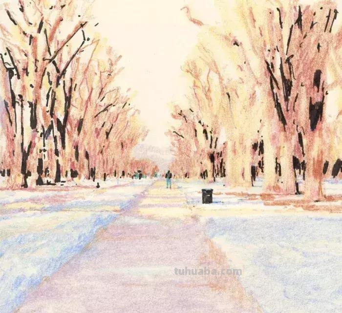 这100幅彩铅画，我猜你一定都想收藏起来！