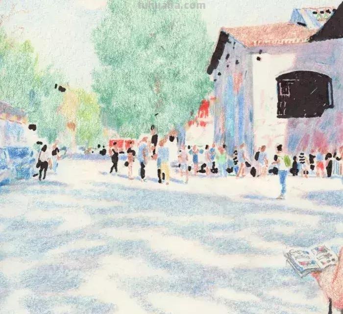 这100幅彩铅画，我猜你一定都想收藏起来！