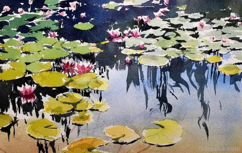54种类型水彩绘画作品分享，喜欢水彩的点击收藏起来练手