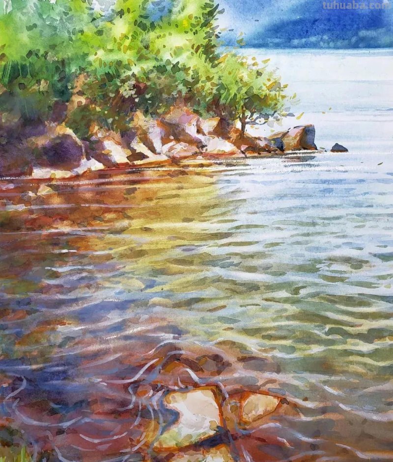 54种类型水彩绘画作品分享，喜欢水彩的点击收藏起来练手