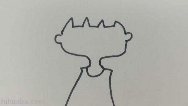怎么画简笔画图片 卡通简笔画：美洛耶塔怎么画？
