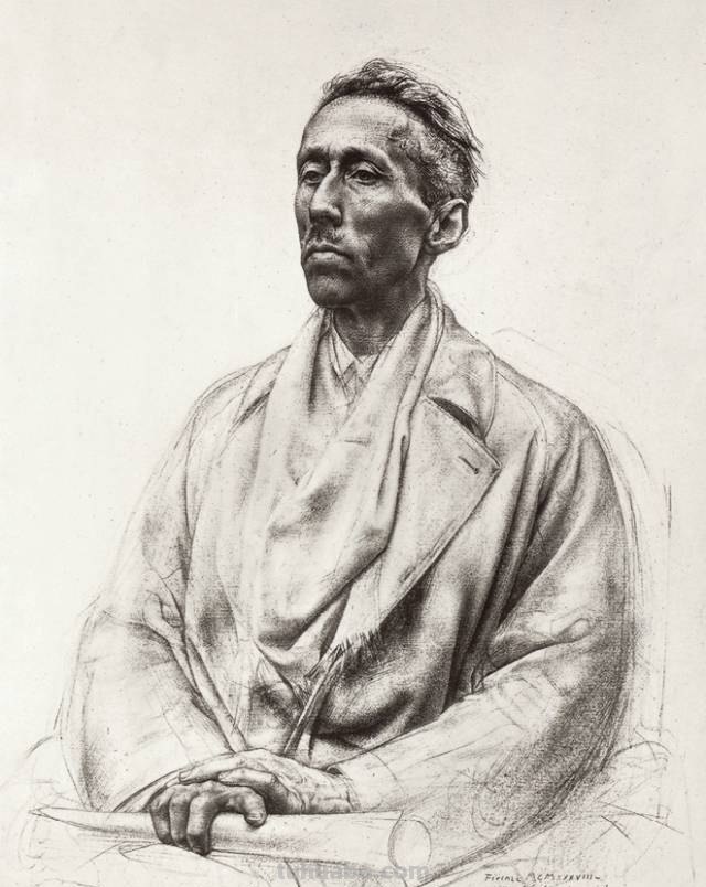 绘画大师们的肖像素描，太强了！