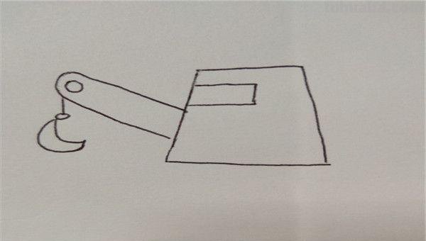 吊车画技巧速写 吊车儿童画？
