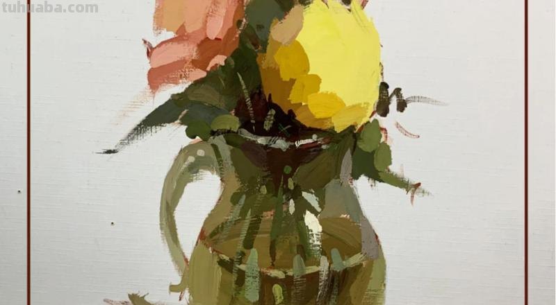 玻璃花瓶色彩及玻璃花瓶色彩怎么画