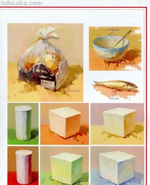 色彩几何体及色彩几何体水粉画的创作方法 