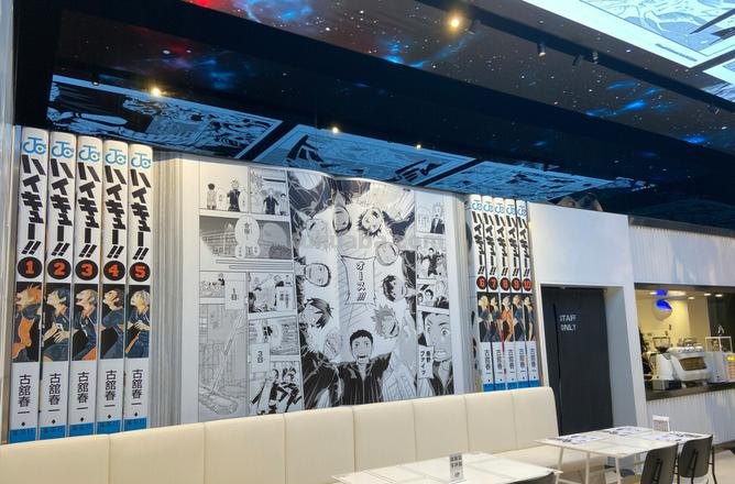 shonen shonen jump cafe