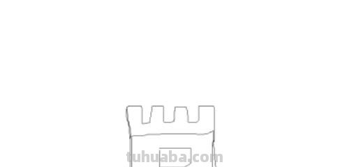 用彩铅画古代城墙怎么画 怎样画长城？