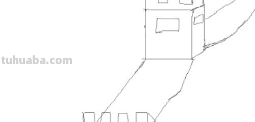 用彩铅画古代城墙怎么画 怎样画长城？