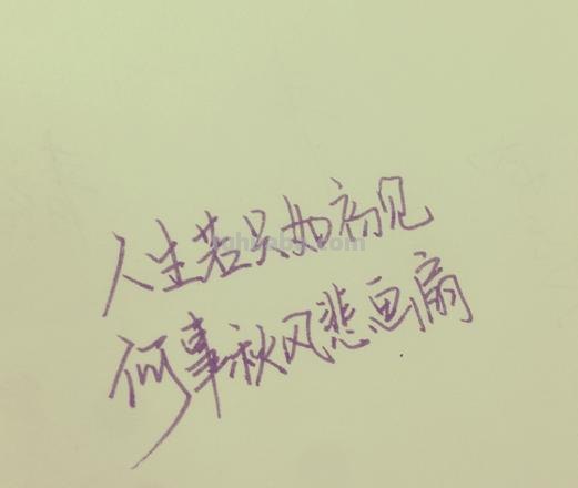 人生 人生若只如初见,何事秋风悲画扇的意思