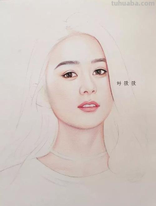 赵丽颖怎么画彩铅画 甄嬛传素描绘画教程?