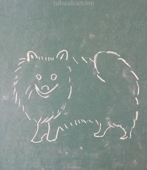 小狗的简笔画怎么画 儿童简笔画毛绒小狗的画法？