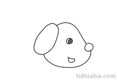 小狗的简笔画怎么画 儿童简笔画毛绒小狗的画法？